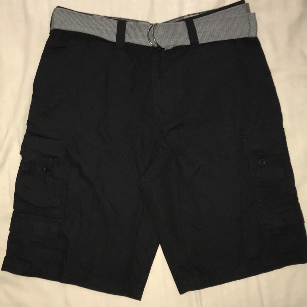 Monument Black Shorts